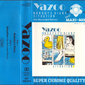 German cassette single - Nobody's Diary - Cover